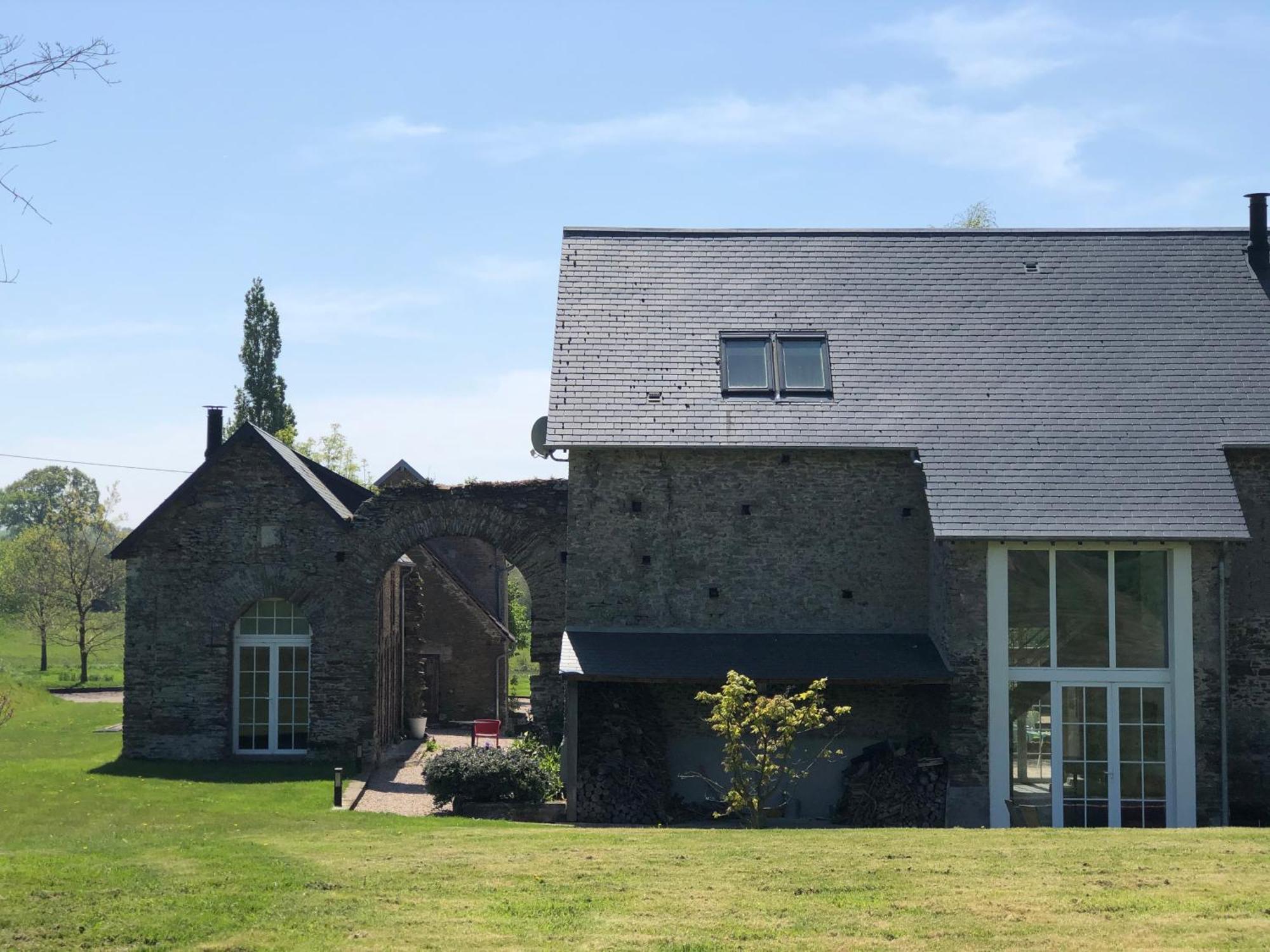 Les Rochers Cerisy-la-Foret Exterior foto