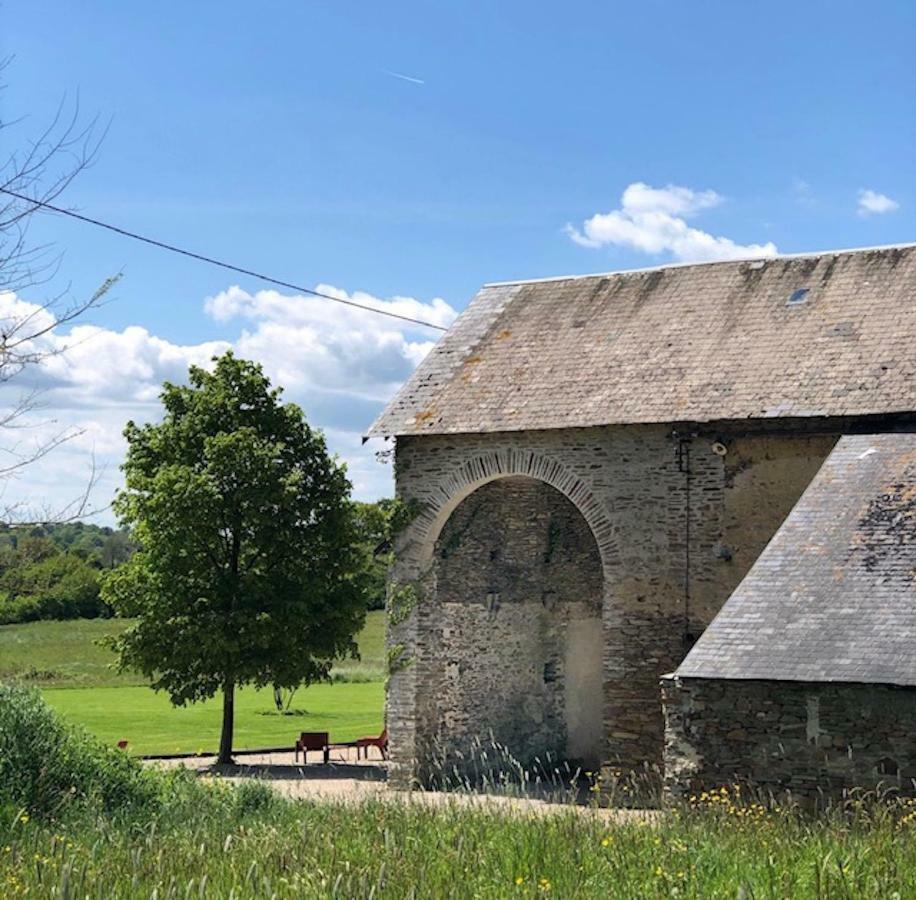 Les Rochers Cerisy-la-Foret Exterior foto